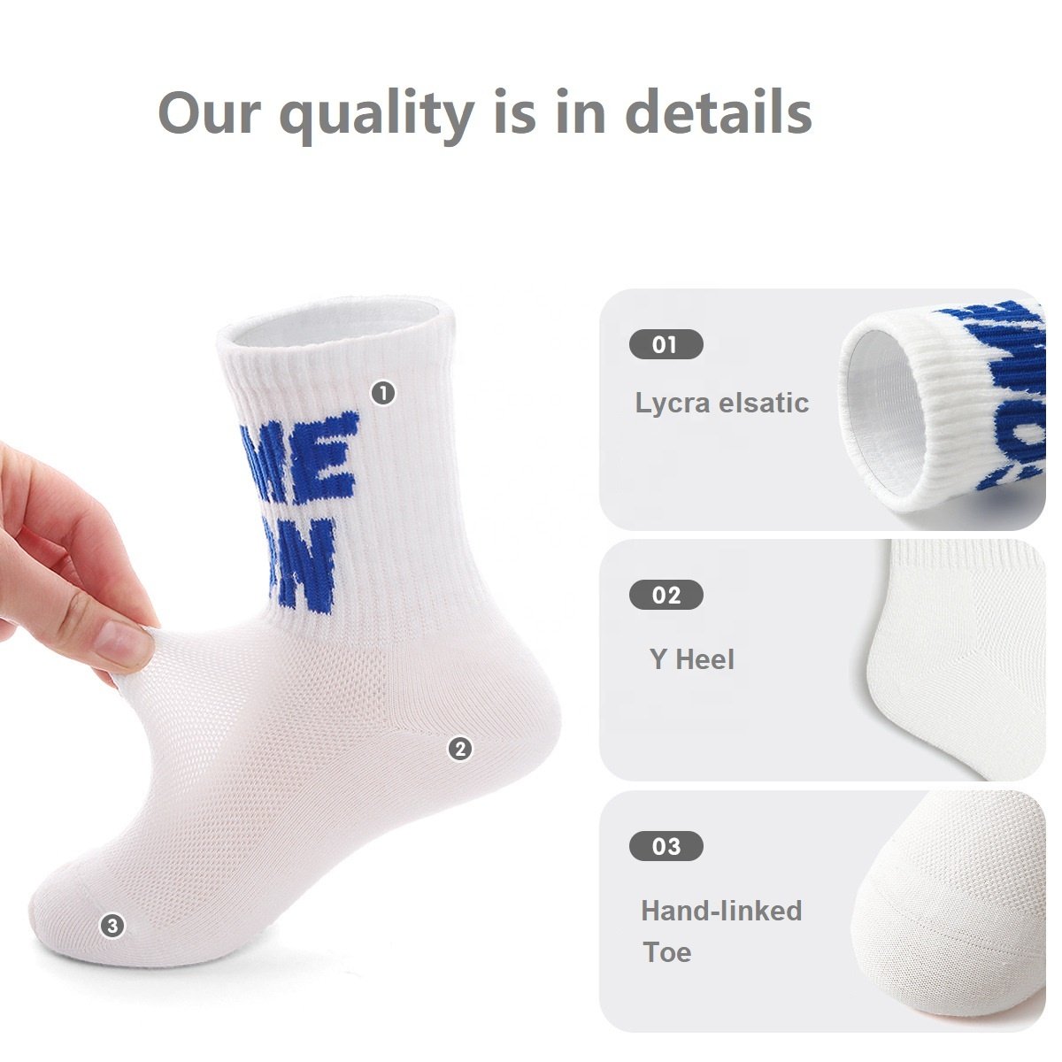 High Quality Custom Logo Comfortable Breathable Cotton Colorful Kids Socks Kids Tie Dye Socks Baseball Socks For Kids