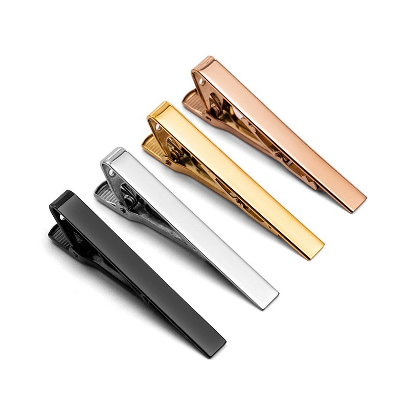 Custom personality Cufflinks Wedding jewelry Stainless Steel cufflinks tie clip gift set Wooden box for men party