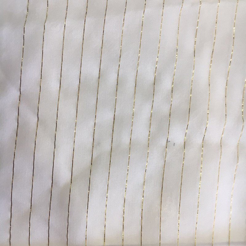 High Quality 10MM 100% ,Silk Lurex Jacquard Gold Silver Metallic Black Wire Lame Silk Chiffon Fabric for clothing Womens' Dress/