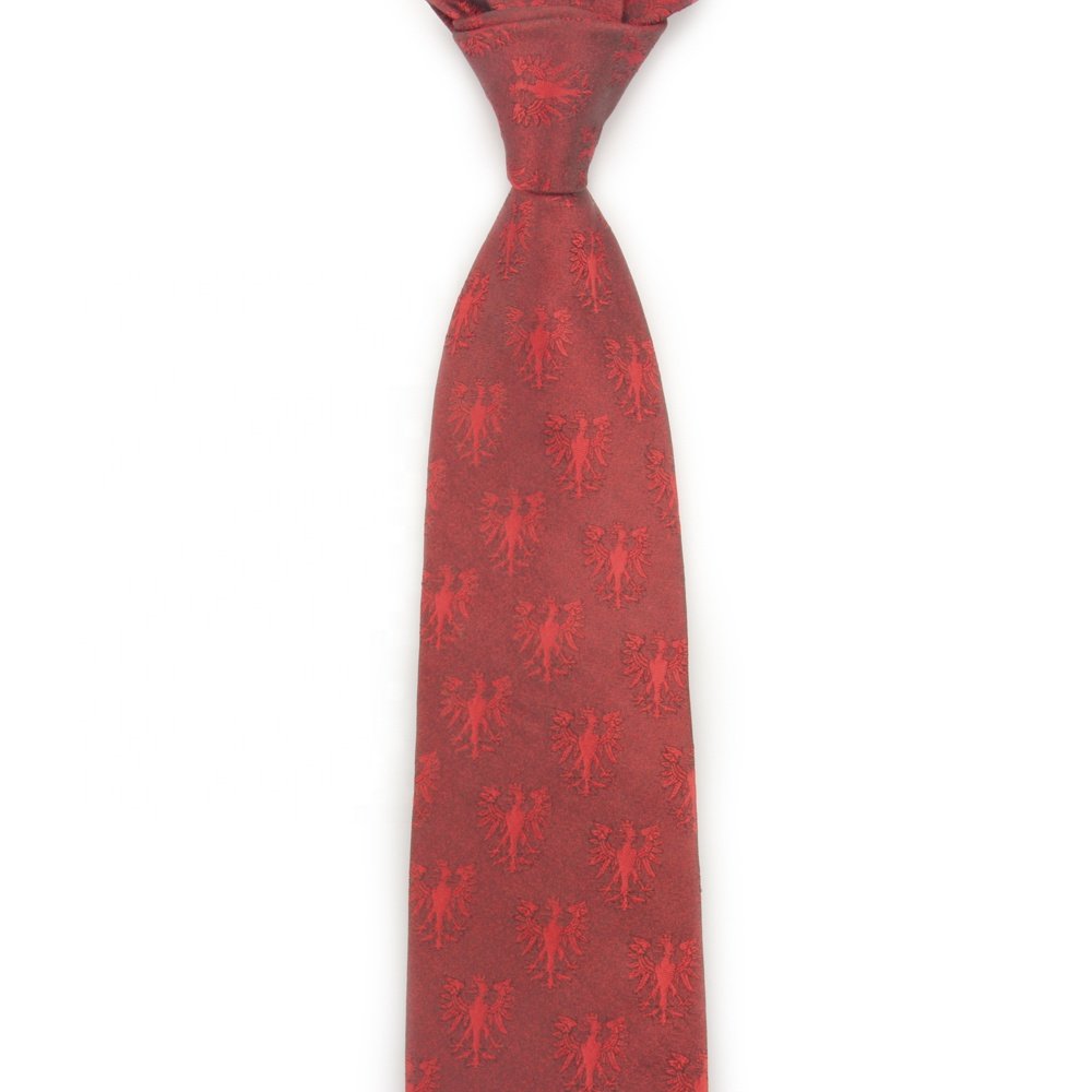 100% Nature Biodegradable Silk Handmade Red Burgundy Ties