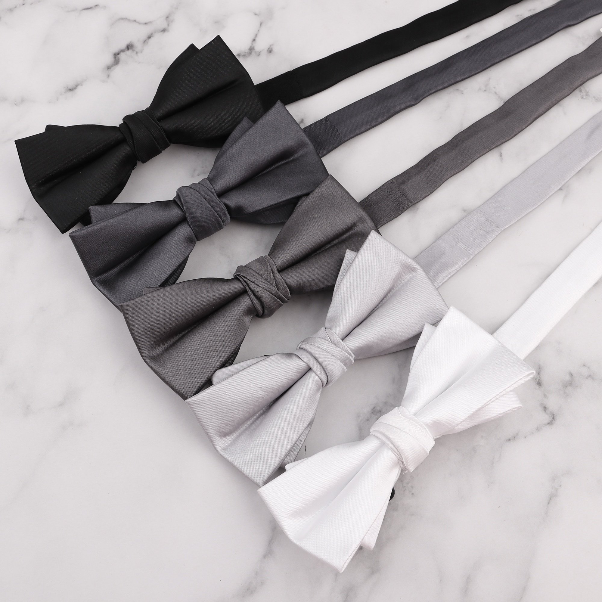 Adjustable Size Bow Tie Fashion Polyester Bowtie for Men's Wedding Luxury Bow Ties for Men Shirt Women Butterfly Wedding Bowties
