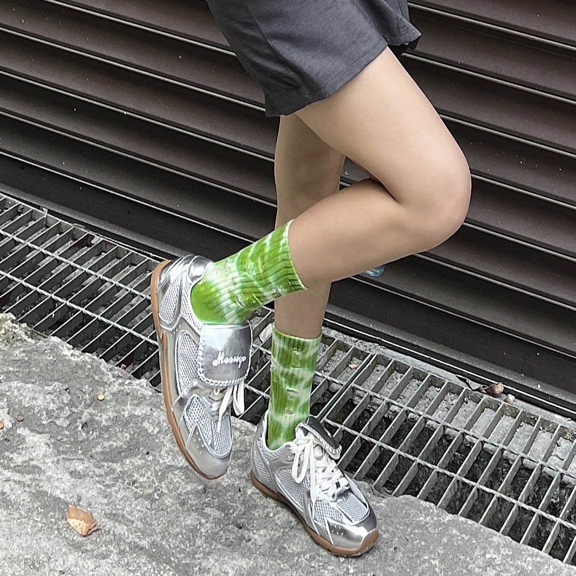 Custom Men's Cotton Crew Socks Embroidered Logo Tie-Dye Street Sport Style Football Knitted Wholesale Tie Dye Socks