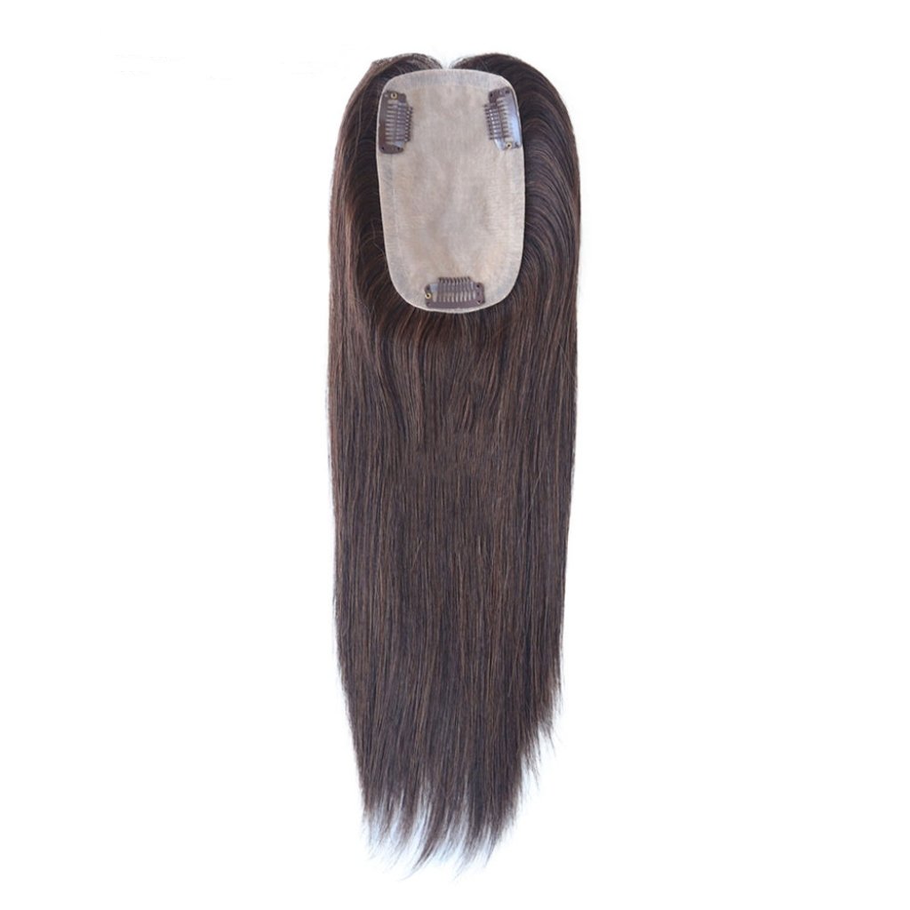 Free Style Silk Top Hair Toppers for Women Cuticle Human Hair Hand Tied