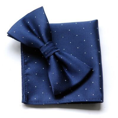 Wholesale Pocket scarf and bow ties suit men bow ties solid color