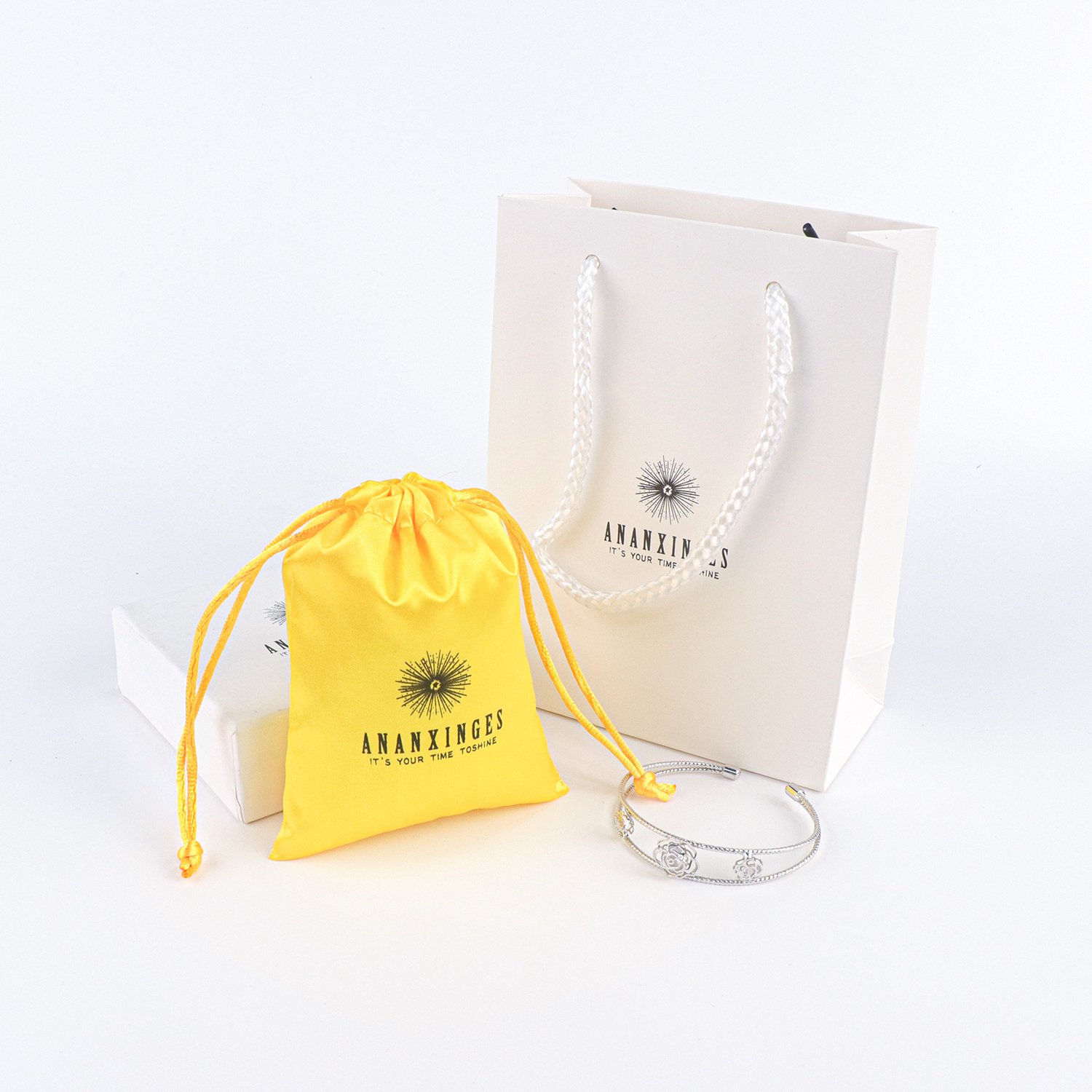 Promotion Small Satin Drawstring Bag For Jewelry Earring Luxury Silk Gift Cosmetic Packing Pouch customize logo