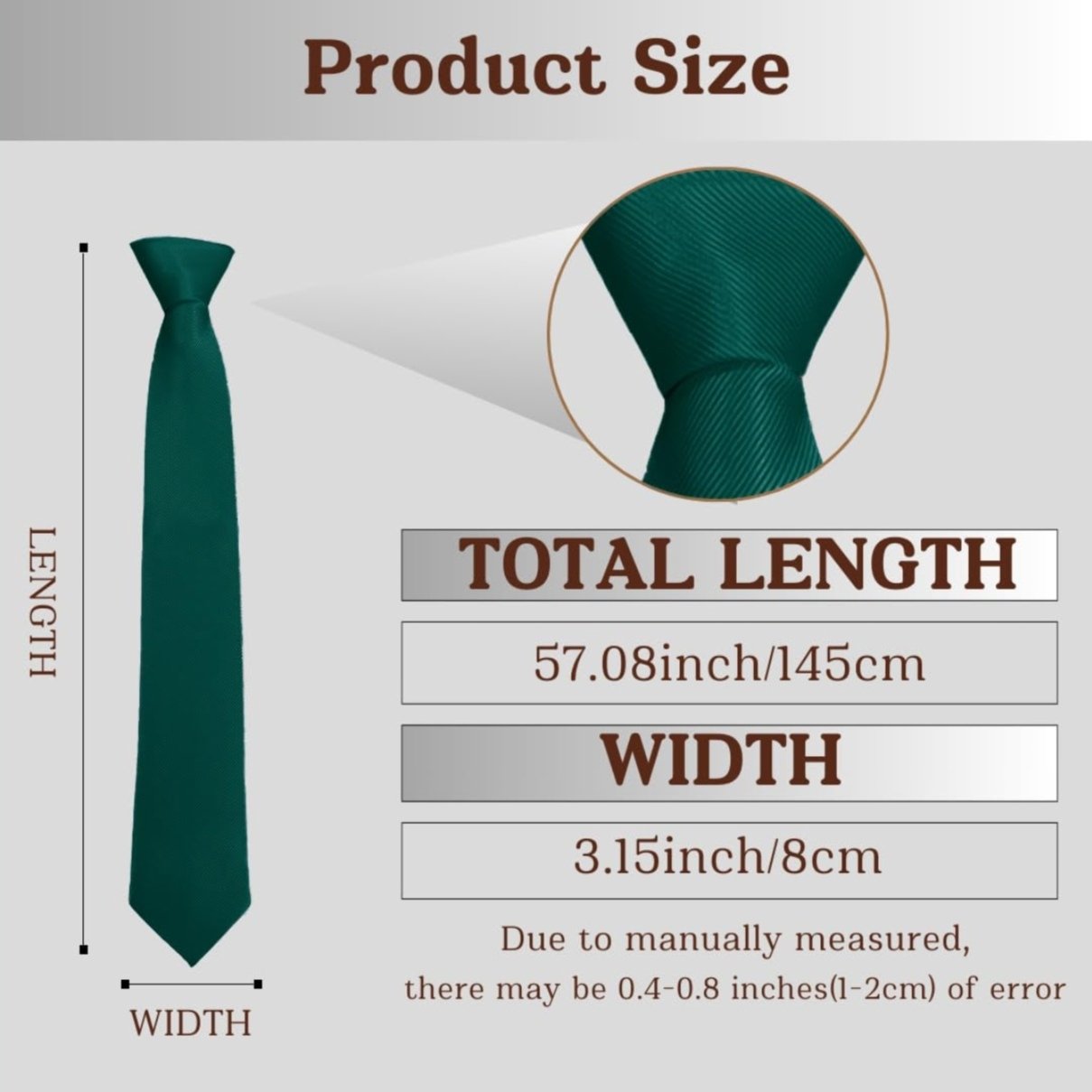 100% Polyester Weave Woven Jacquard Green Repp Necktie Customization For Men Classic Ties