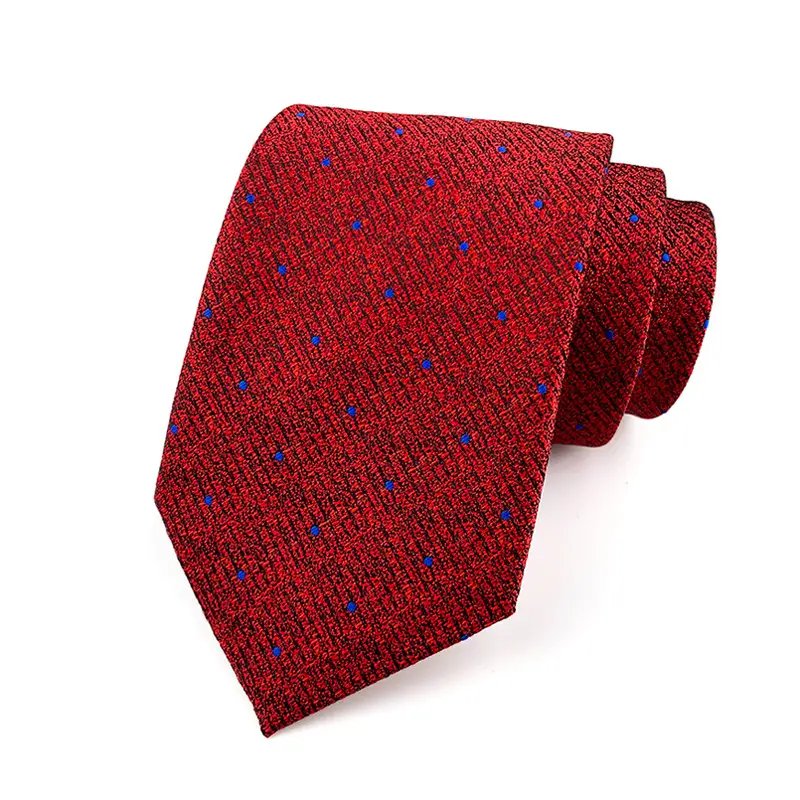 Wholesale High Quality Customized Printed Fashion Trendy Embroidered Polyester Silk Suit Accessories Label Tie For Men