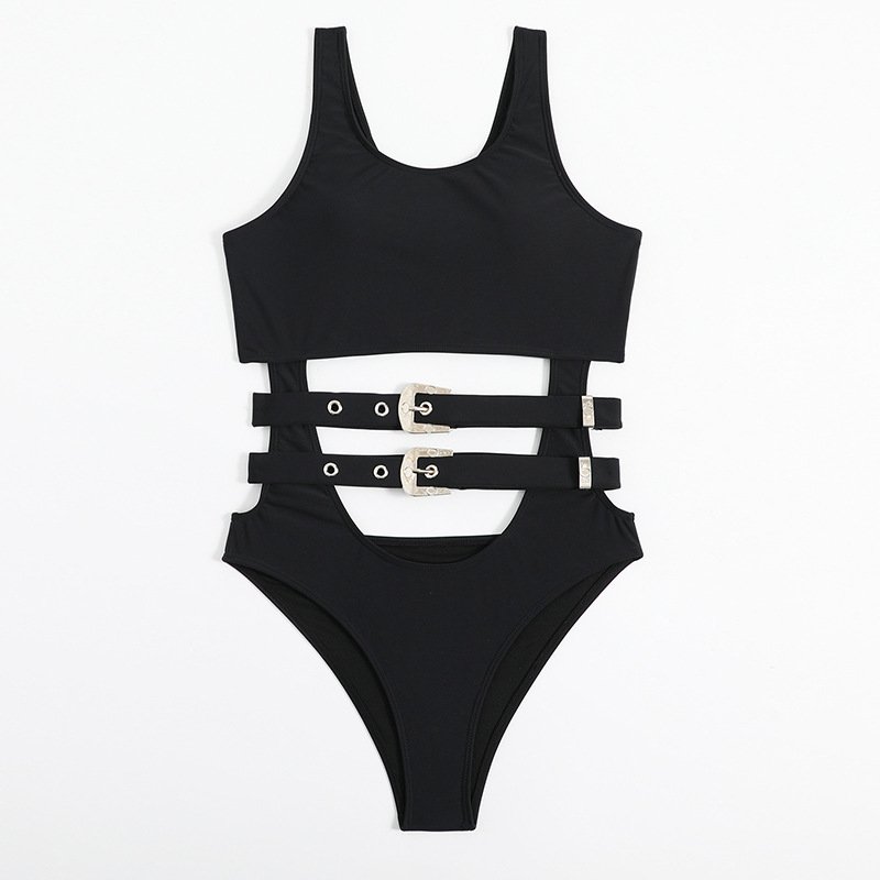 Plus Size Swimwear Sexy Bikini 2024 Swimsuit Hollow Out Bikinis Women Thong Bathing Suits One Piece Swim Wear