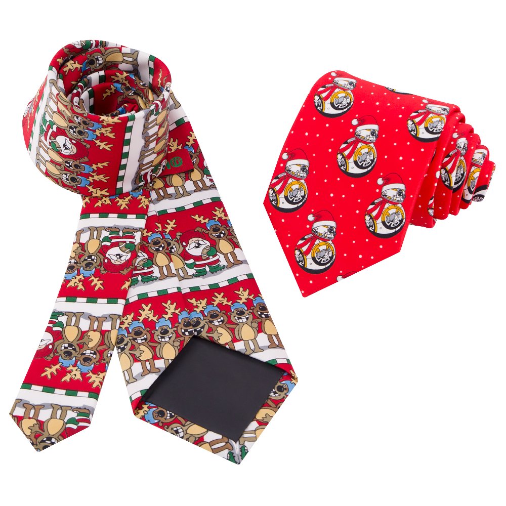 Manxiang Handmade Animal Logo Printing Microfiber Polyester Men's Necktie