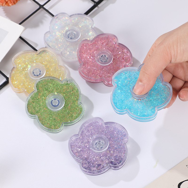 2024 Unisex Trending PE Fidget Spinners Hand-Edc Tie Dye Anti-Anxiety & Stress Relief Toys for Kids