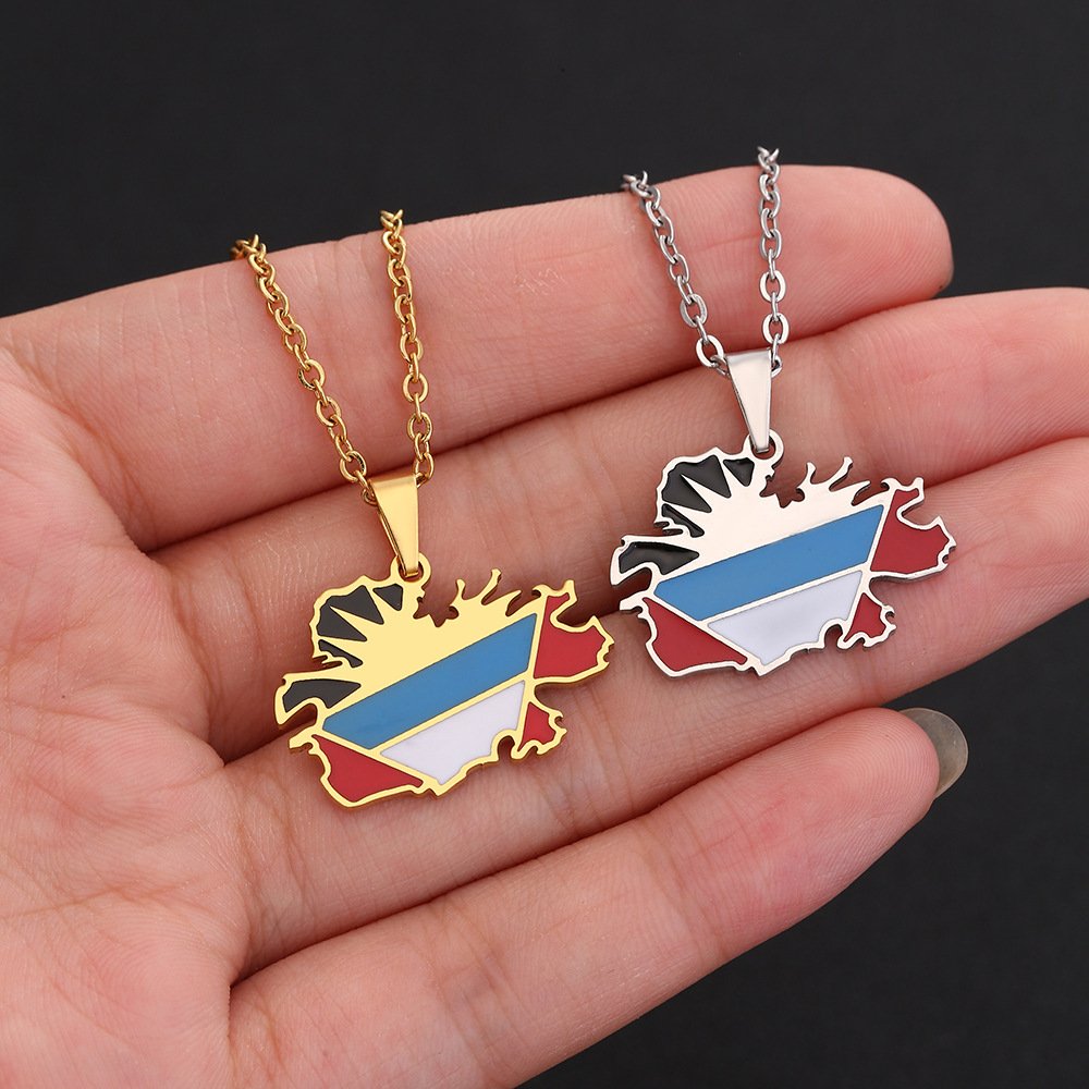 60 Models AG Antigua and Barbuda Flag Tie Clip Lapel Pin Ring Brooch Cuff Link Necklace Bracelet Earrings Key Chain Jewelry Set