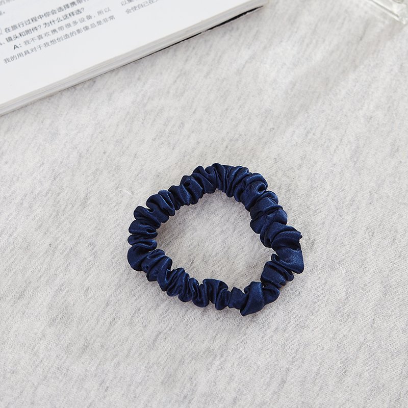 22mm 1cm 100% mulberry silk hair scrunchie box packaging with customized logo