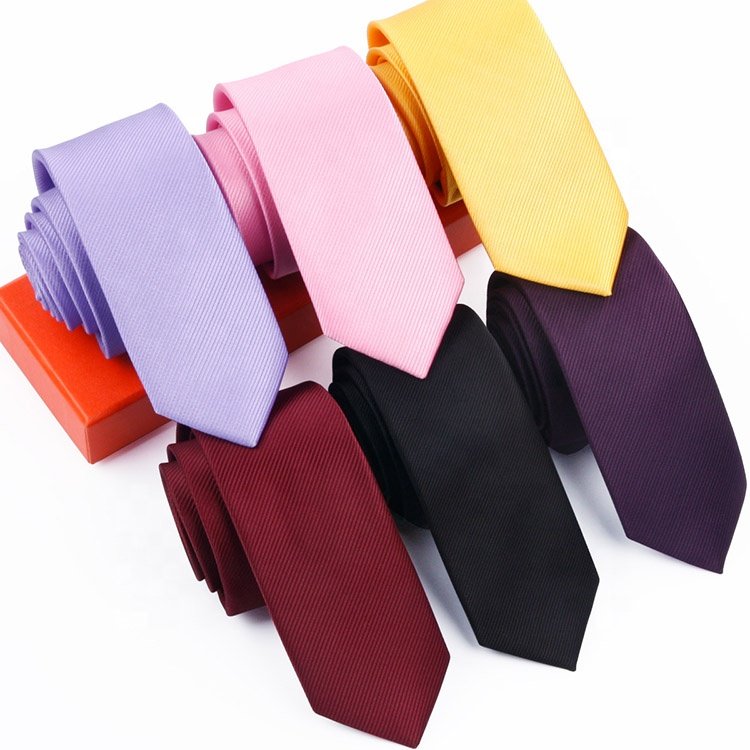 Fashion Custom Jacquard 100 Polyester Neck Tie For Men