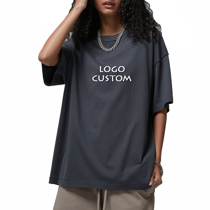 Hot Sales Casual Reverse Collar Half Sleeve Mens T Shirt Fashion Vintage Washed Oversized Men's T Shirts