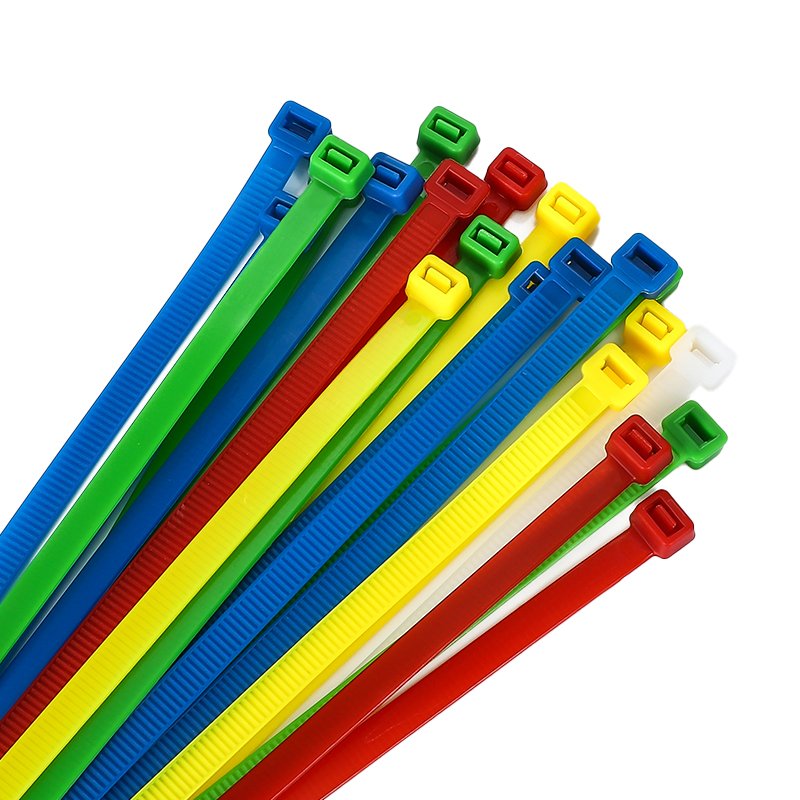 4*300mm China RC Nylon Marker Cable Ties Heavy Duty Nylon PA66 Self Locking Plastic Zip Ties Wire Ties Adjustable Cord