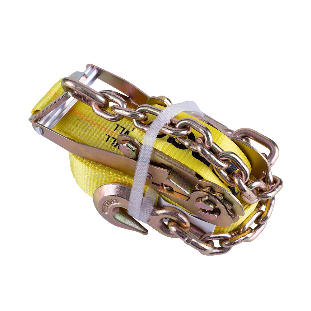 2 inch 27feet ratchet tie down straps chain extension ratchet straps