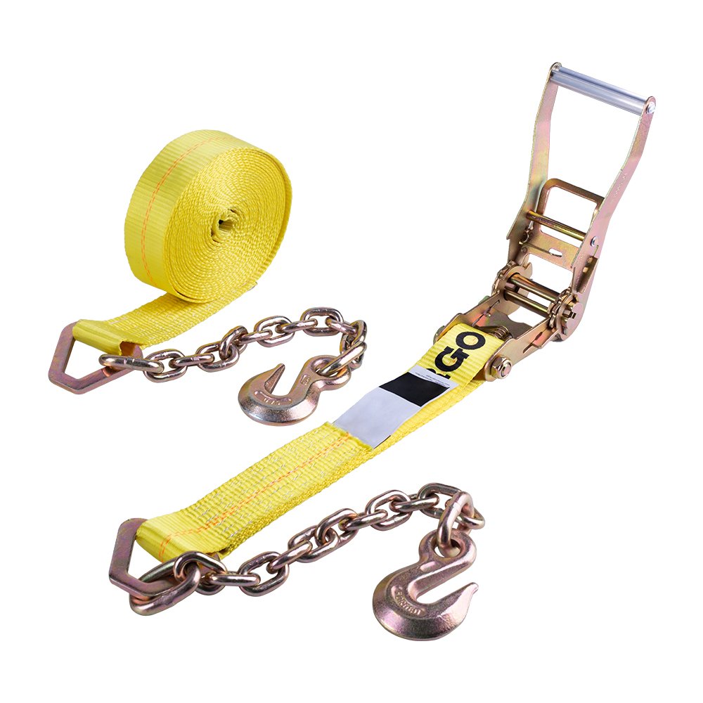 2 inch 27feet ratchet tie down straps chain extension ratchet straps