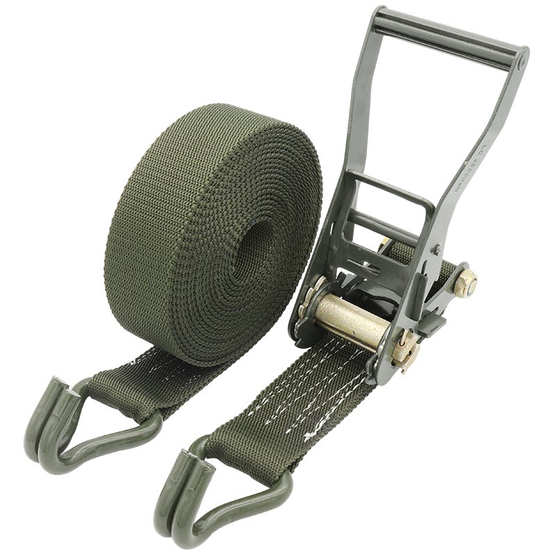 2 inch 6M 8M 10 M Ratchet Tie Down, Cargo Lashing Belt, PP Webbing Straps Tie Down