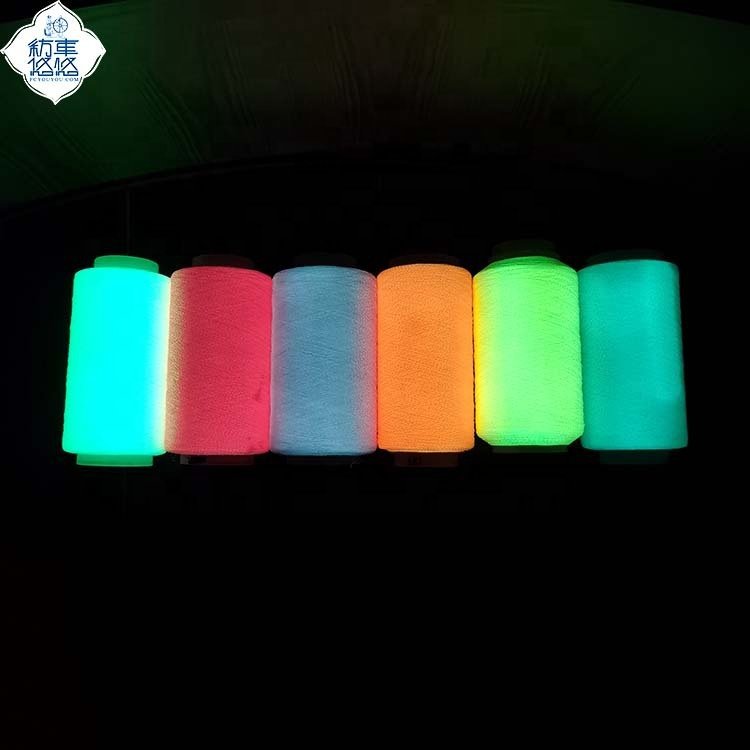 Factory Wholesale Sea Fishing Tie Hooks Bright Thread UV Glow-in-the-Dark Fishing Tackle Accessories
