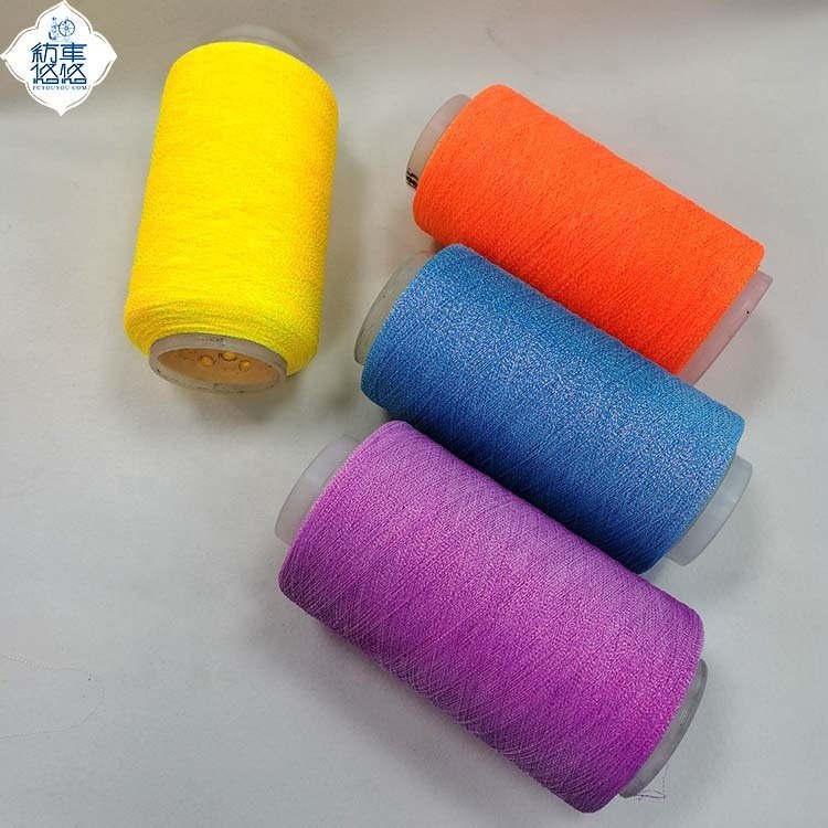 Factory Wholesale Sea Fishing Tie Hooks Bright Thread UV Glow-in-the-Dark Fishing Tackle Accessories