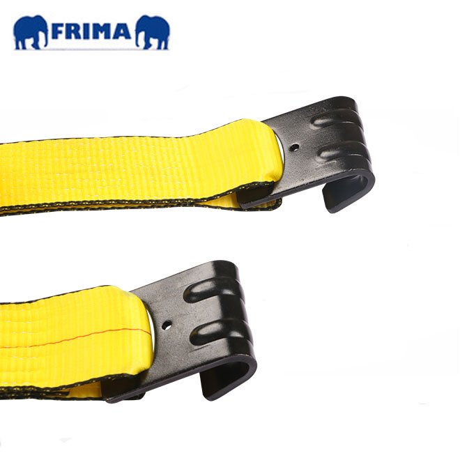 Cargo Lashing Ratchet Strap With Flat Hook 4" X 30' /16200LBS Heavy Duty Polyester Tie Down Strap