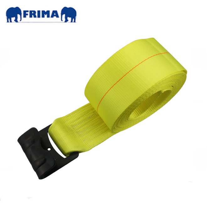 Cargo Lashing Ratchet Strap With Flat Hook 4" X 30' /16200LBS Heavy Duty Polyester Tie Down Strap
