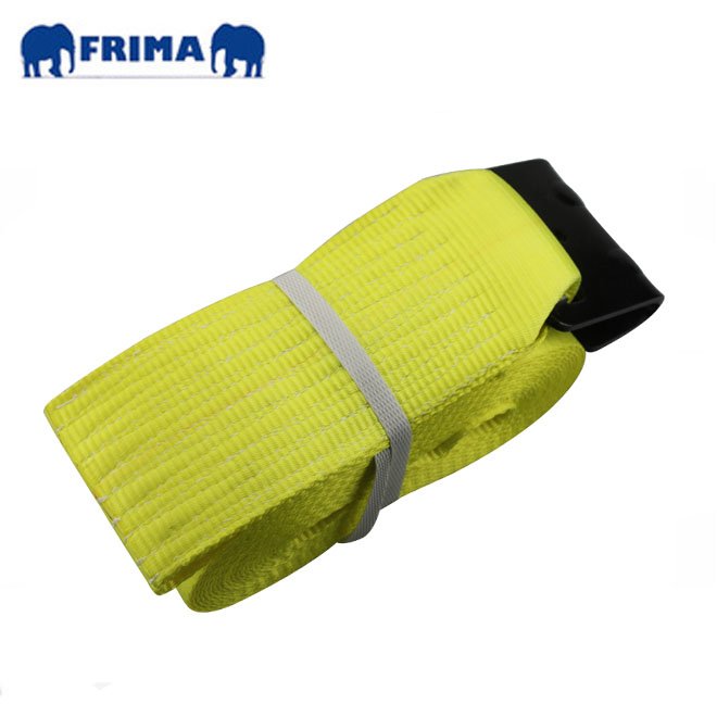 Cargo Lashing Ratchet Strap With Flat Hook 4" X 30' /16200LBS Heavy Duty Polyester Tie Down Strap