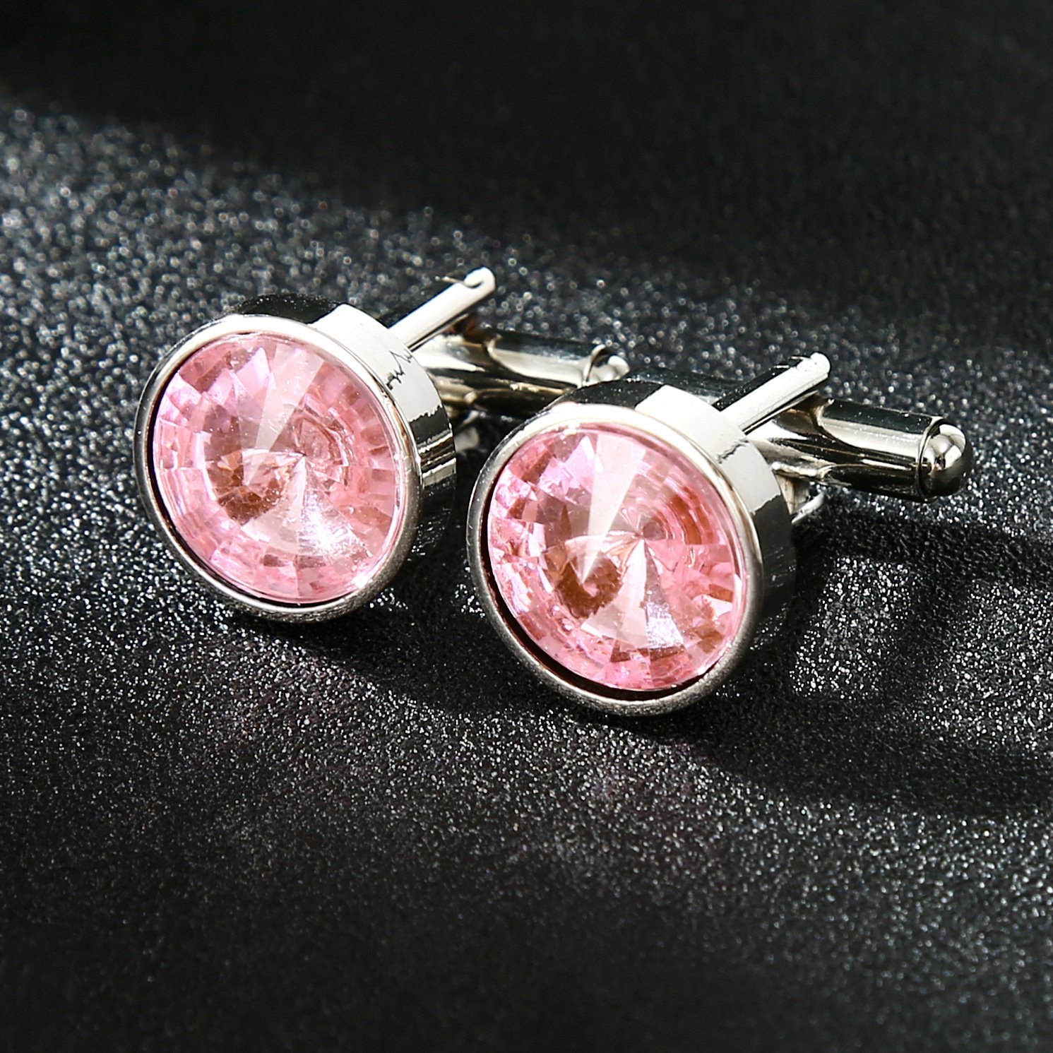 Wholesale Diamond Cufflink For Man Custom Made Crystal Men Cufflinks For Wedding Party