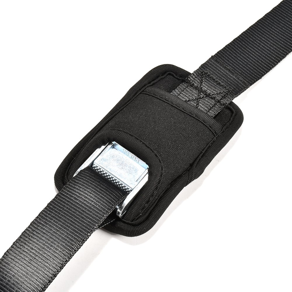 1 Inch 25mm 350kg Zinc Cam Buckle argo Lashing Strap Webbing Endless Tie Down Strap with Neoprene Pad for Kayak