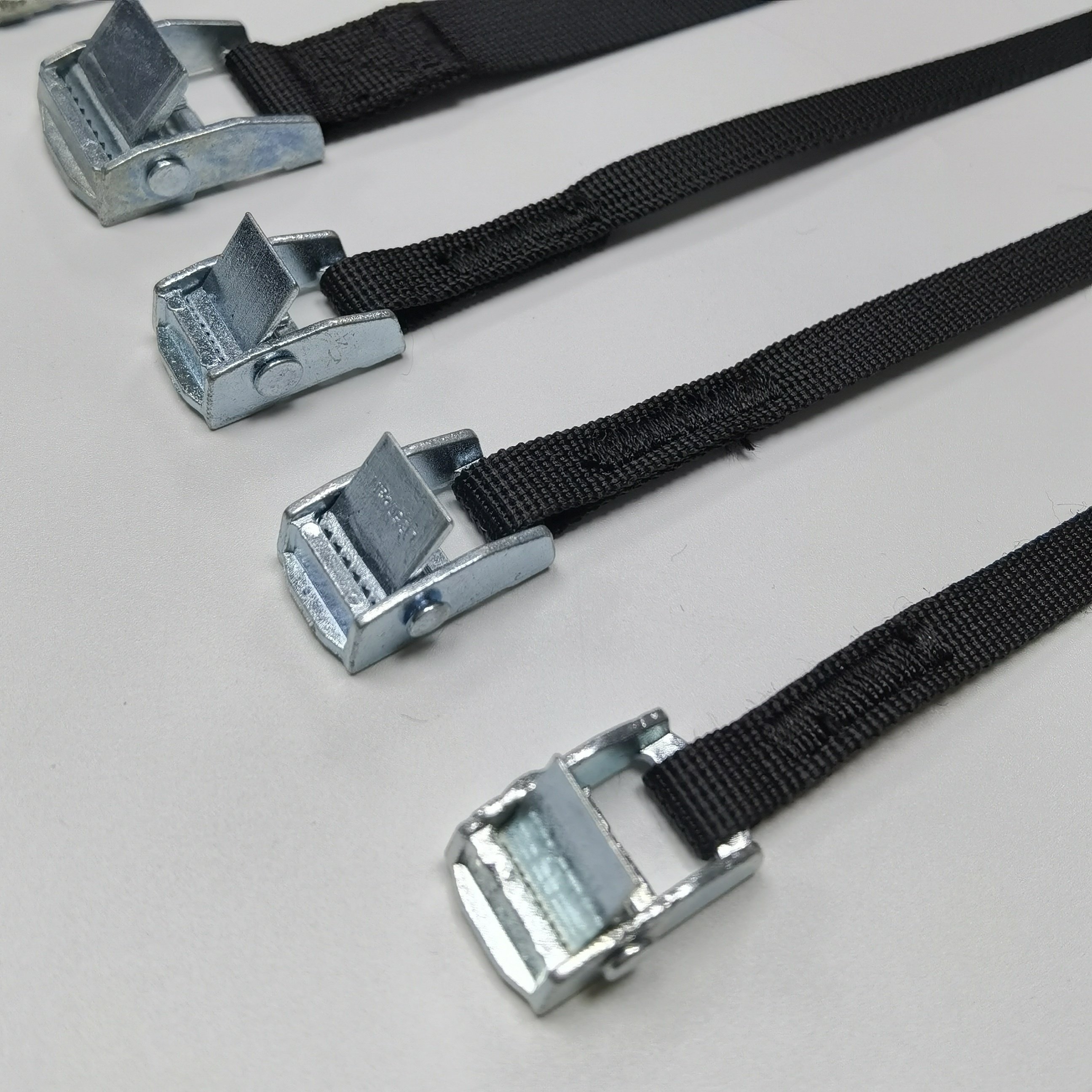 Modern New Design 25mm 1 Inch Cargo Lashing Tie Down Ratchet Strap Without Hooks
