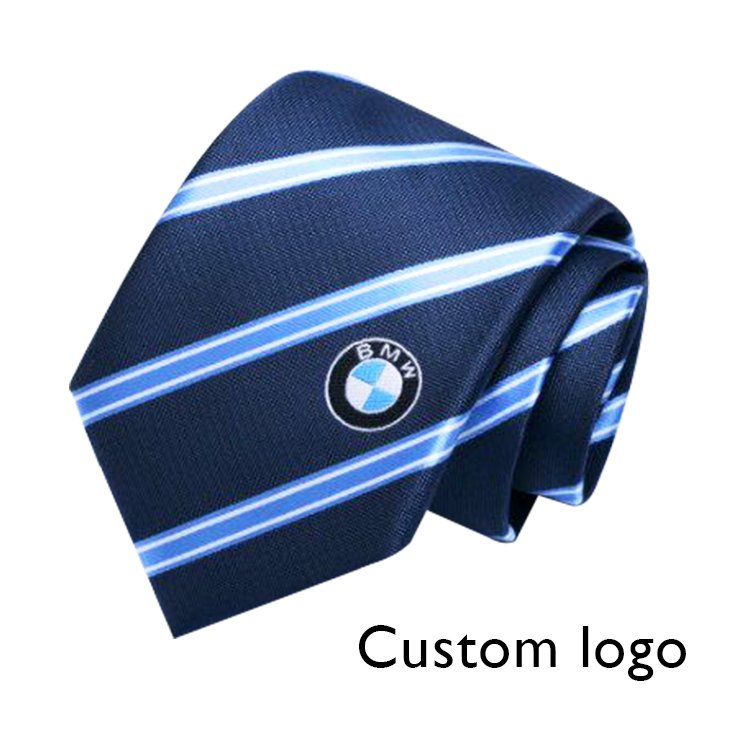 Business Meeting Dress Custom Logo Luxury Silk Tie Cheap Best Ties with Custom Logo