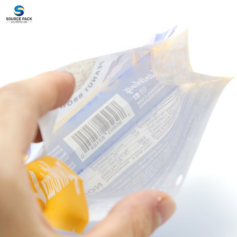 Compostable custom printing standing package flat bottom pouch smell proof packaging smell pro pouches bags for food