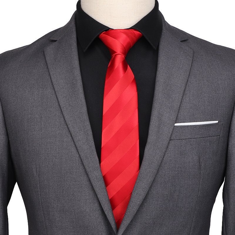 Fashion Floral Printed Men Polyester Neckties Handmade Ties with Custom Logo