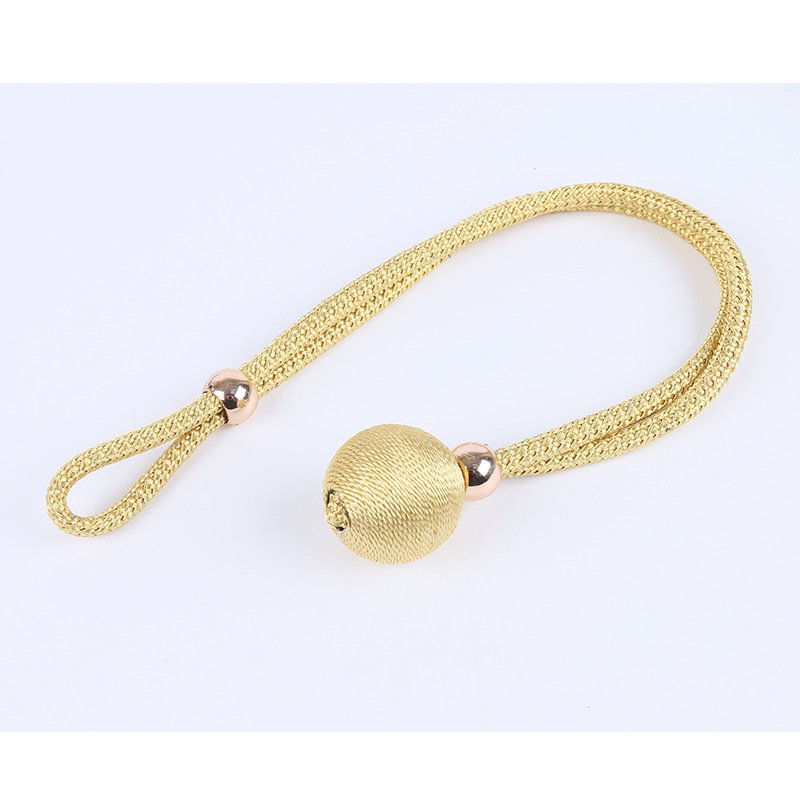 Cross border single ball drawing curtain binding rope no punching installation accessories