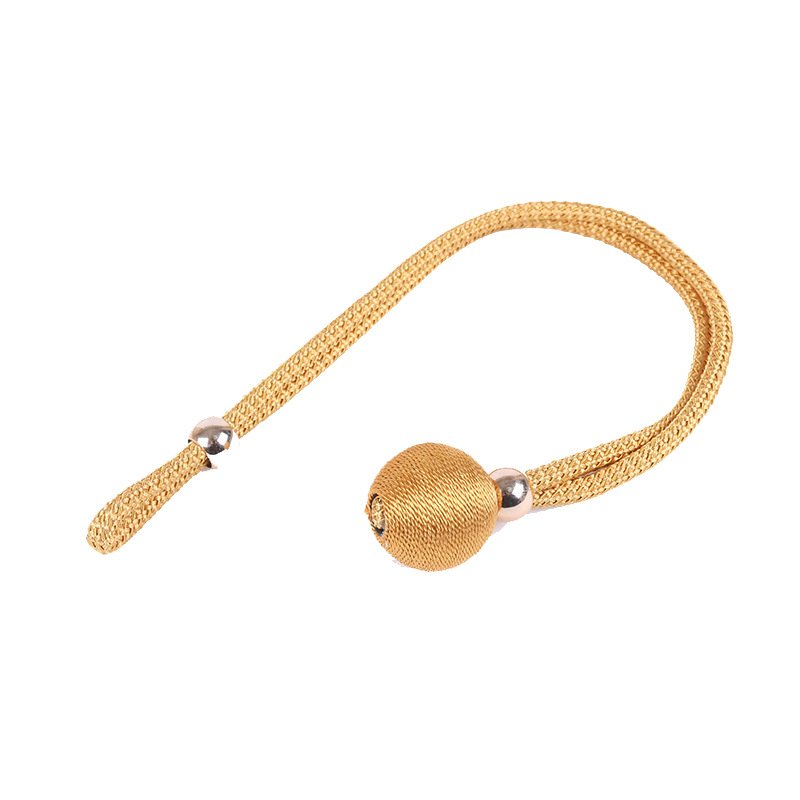 Cross border single ball drawing curtain binding rope no punching installation accessories