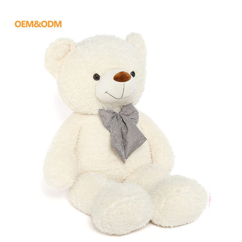 Hot selling plush soft two colors small valentine day small teddy bear with tie