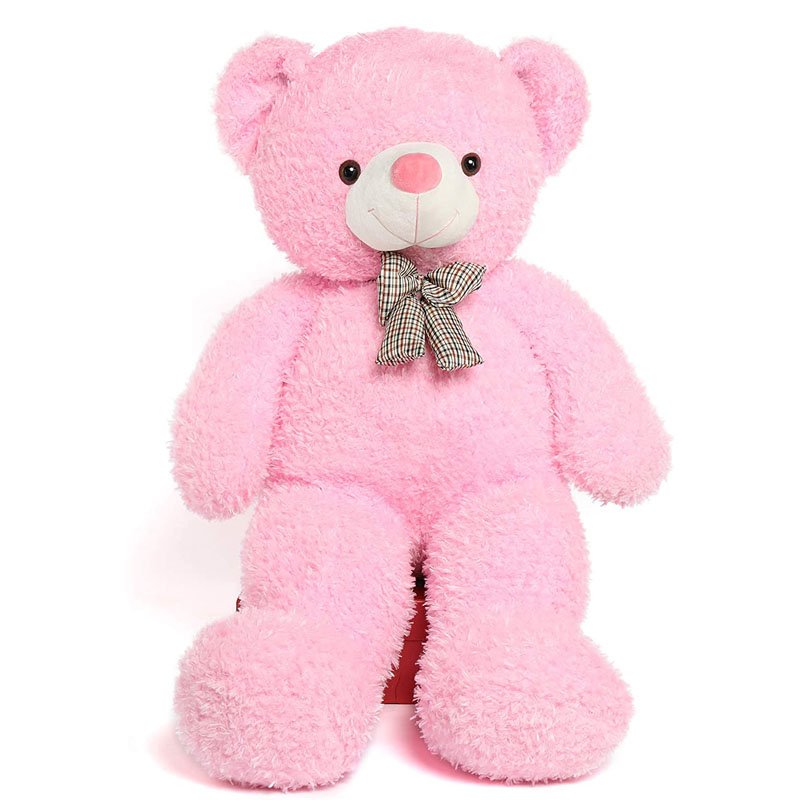 Hot selling plush soft two colors small valentine day small teddy bear with tie