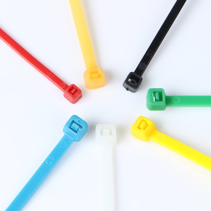 Qiligang high strength cable tie Natural double lock cable tie double locking tie
