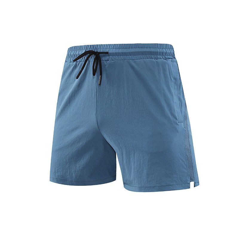 Men's Thin Breathable Fitness Casual Training Shorts Quick-Drying Solid Color Three-Point Basketball Marathon Sports Tennis Wear