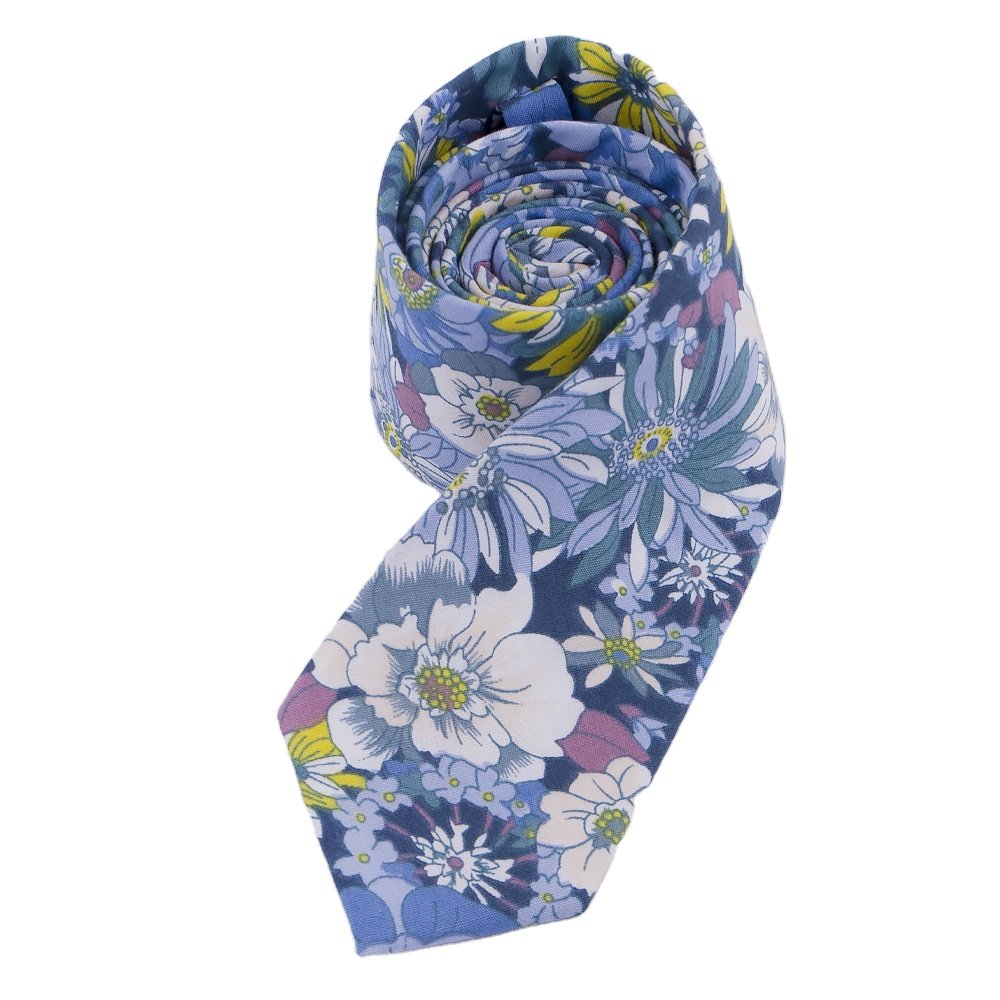 RunLin Factory Customized Cotton Printing Floral Polyester Business Premium Handmade Ties for Men