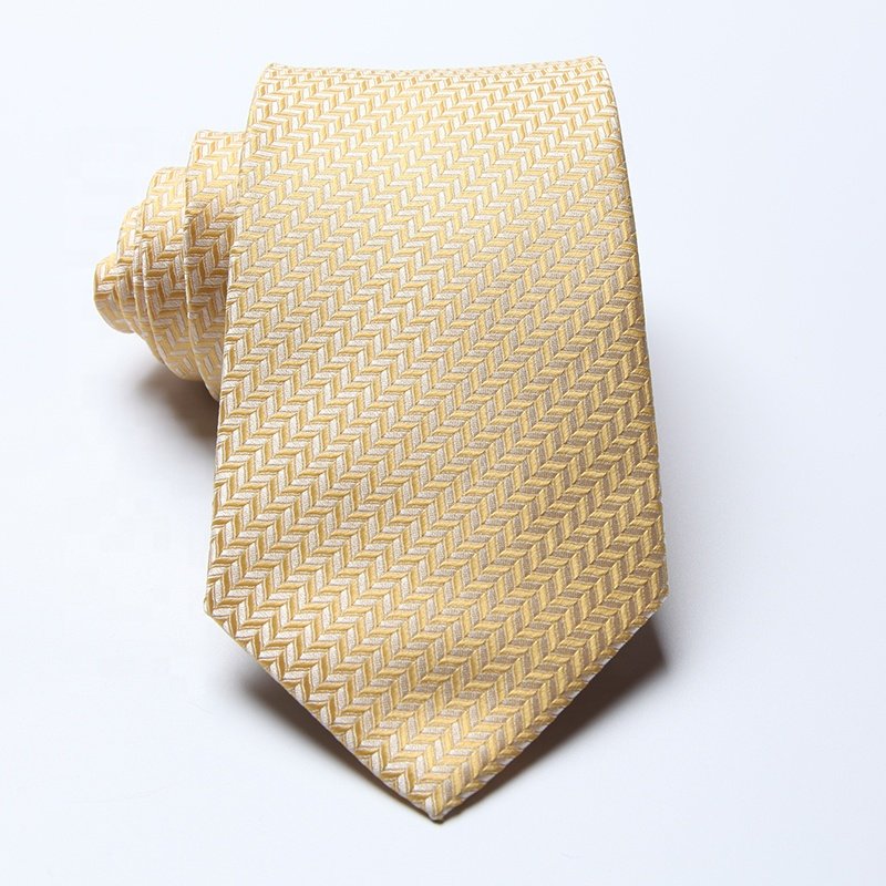 mens custom woven recycled polyester necktie eco tie pocket square and cufflink with gift box