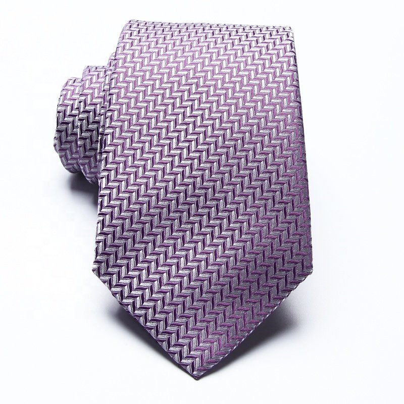 mens custom woven recycled polyester necktie eco tie pocket square and cufflink with gift box