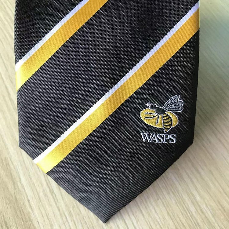 Polyester Custom Tie High Quality Personalized Italian Necktie Fabric Corbatas Woven Neck Ties Mens Tie