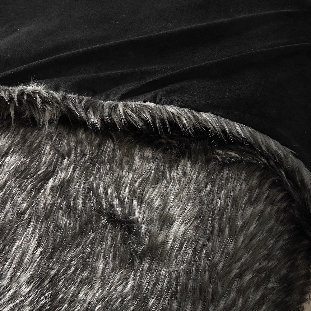 Custom Super Warm Modern Home Textiles Adult Use Luxury Faux Fur Mink Throw Blanket