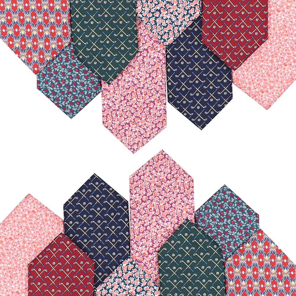 Custom Neckties Animal Men Geometric Print Academy Cartoon Tie Quality Neck Ties With Logo