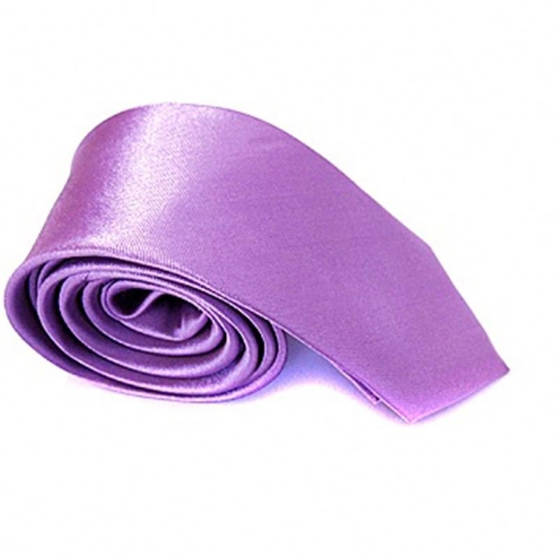 Mans Accessories Slim Skinny Tie for Men Jacquard Woven Solid Champagne Orange Red Purple Blue Ties Wedding Necktie