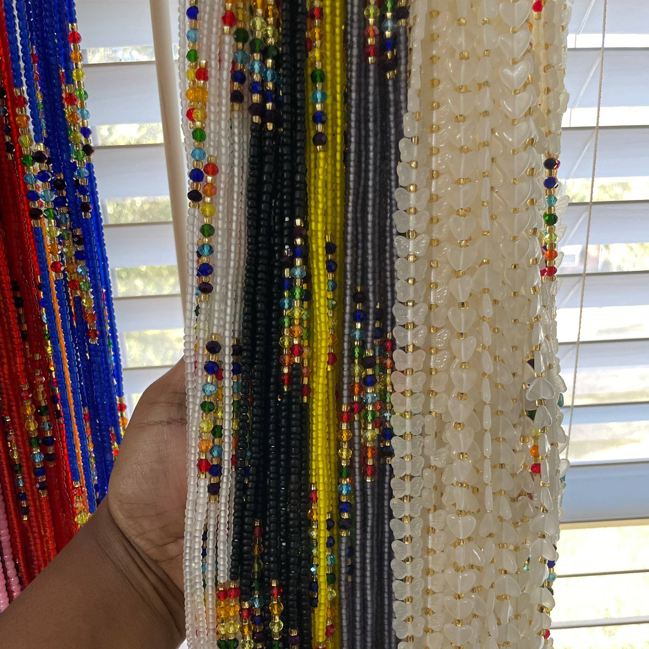 Factory Price Waist Beads Customize African Waist Beads Body Chain luxury Jewelry Body Accessories chain for Women