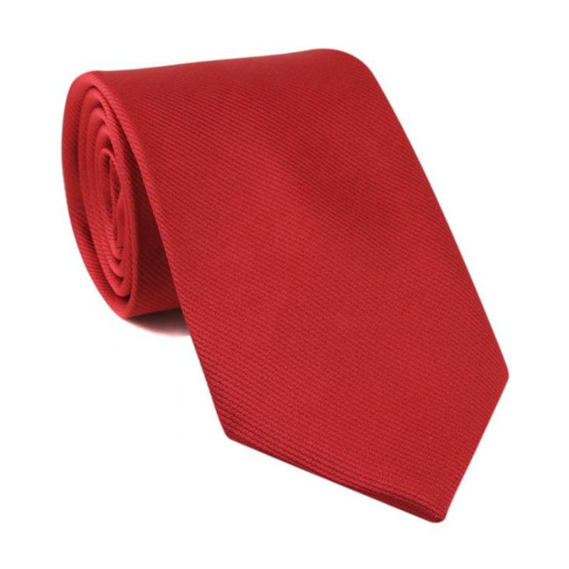Hot Sale Custom Men's Microfiber Necktie Solid Color Thin Stripe Polyester for Wedding Parties