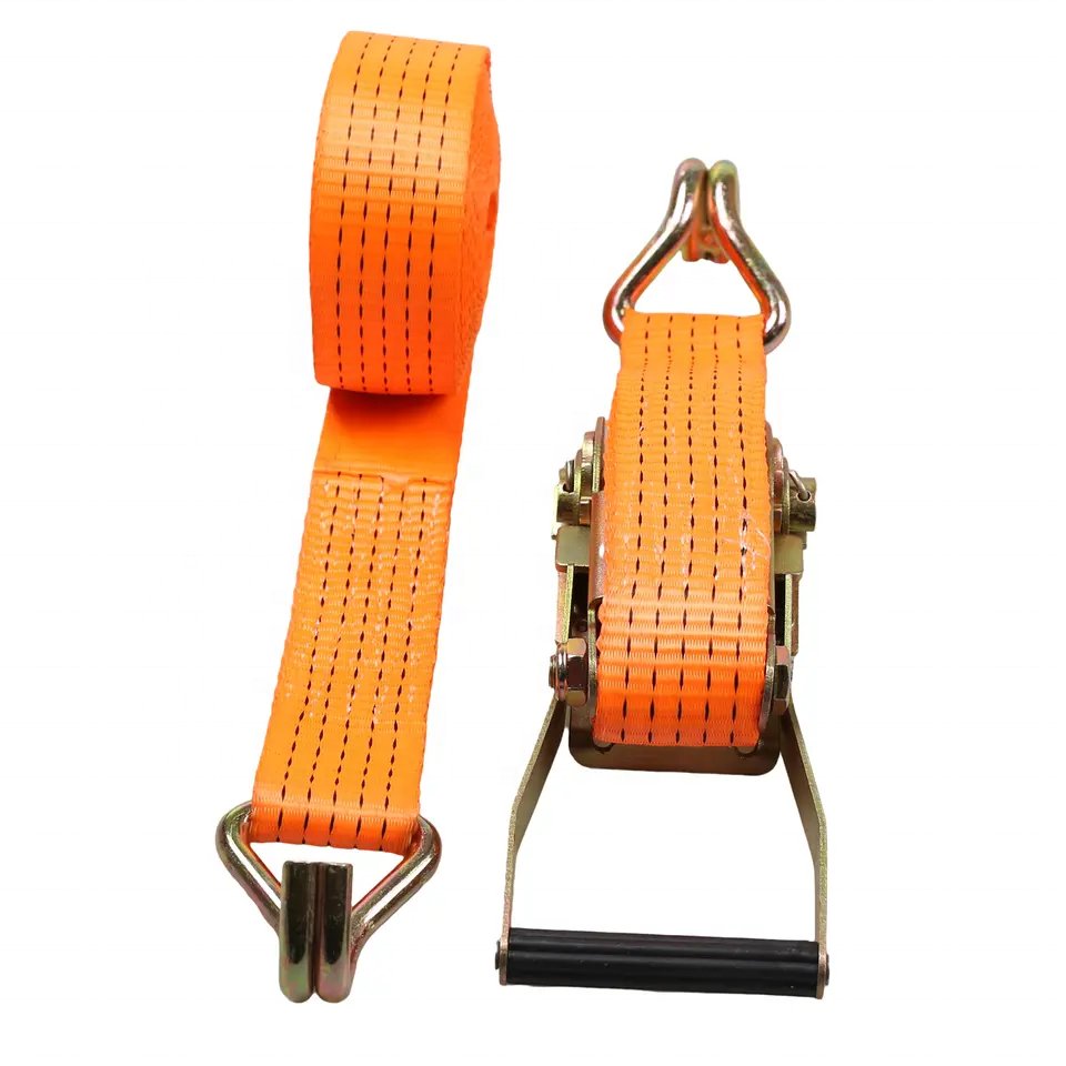 1.5 Inch Buckle Endless Lashing Strap Sangle Arrimage Rachet Straps Heavy Duty Ratchet Strap