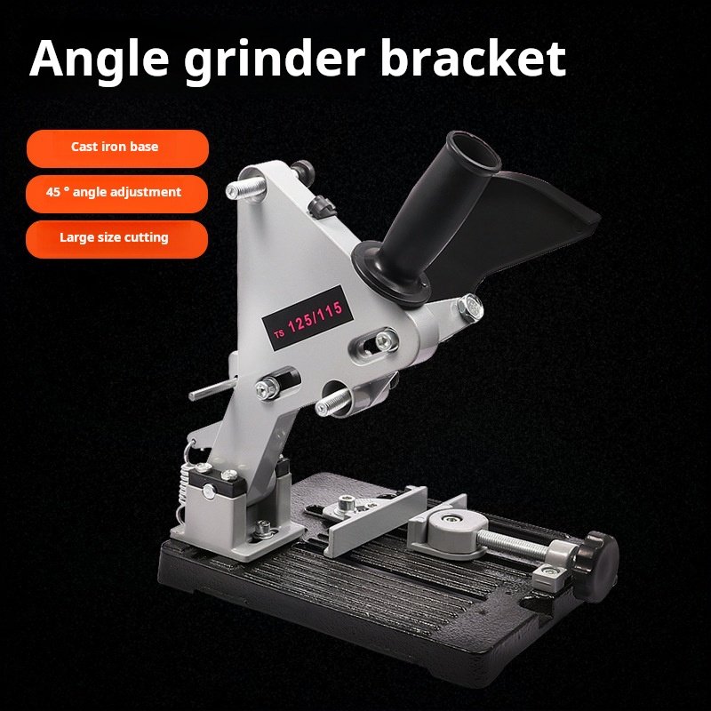 Angle grinders bracket suitable for modifying table saw cutting hand grinder bracket fixed frame.